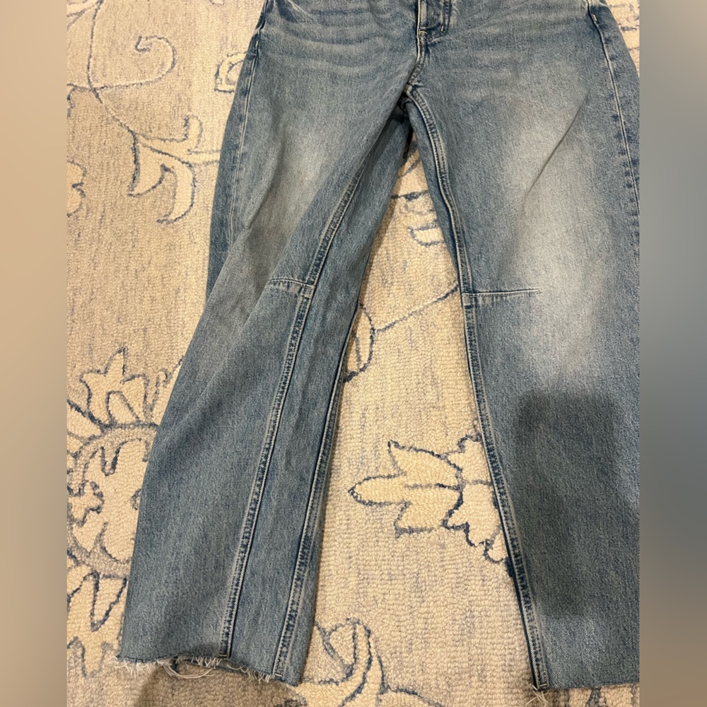 Madewell Darted Barrel-Leg Jean Edmonson wash size 24 - Picture 11 of 11